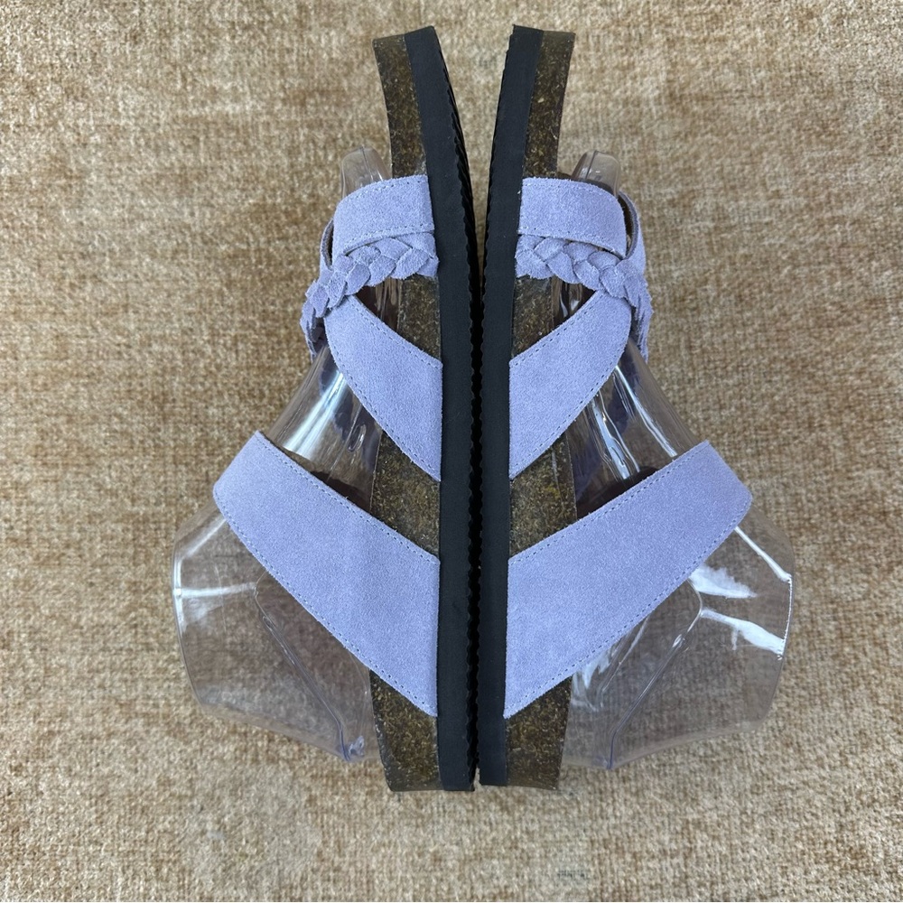 Mountain Sole NWOT Lavender Leather Slip-On/Sandals Size 9 - Picture 9 of 13